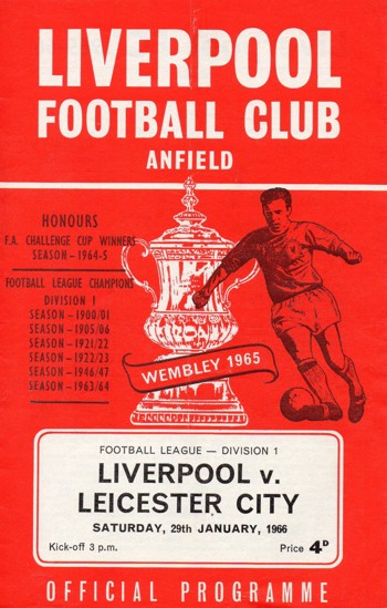 Match programme